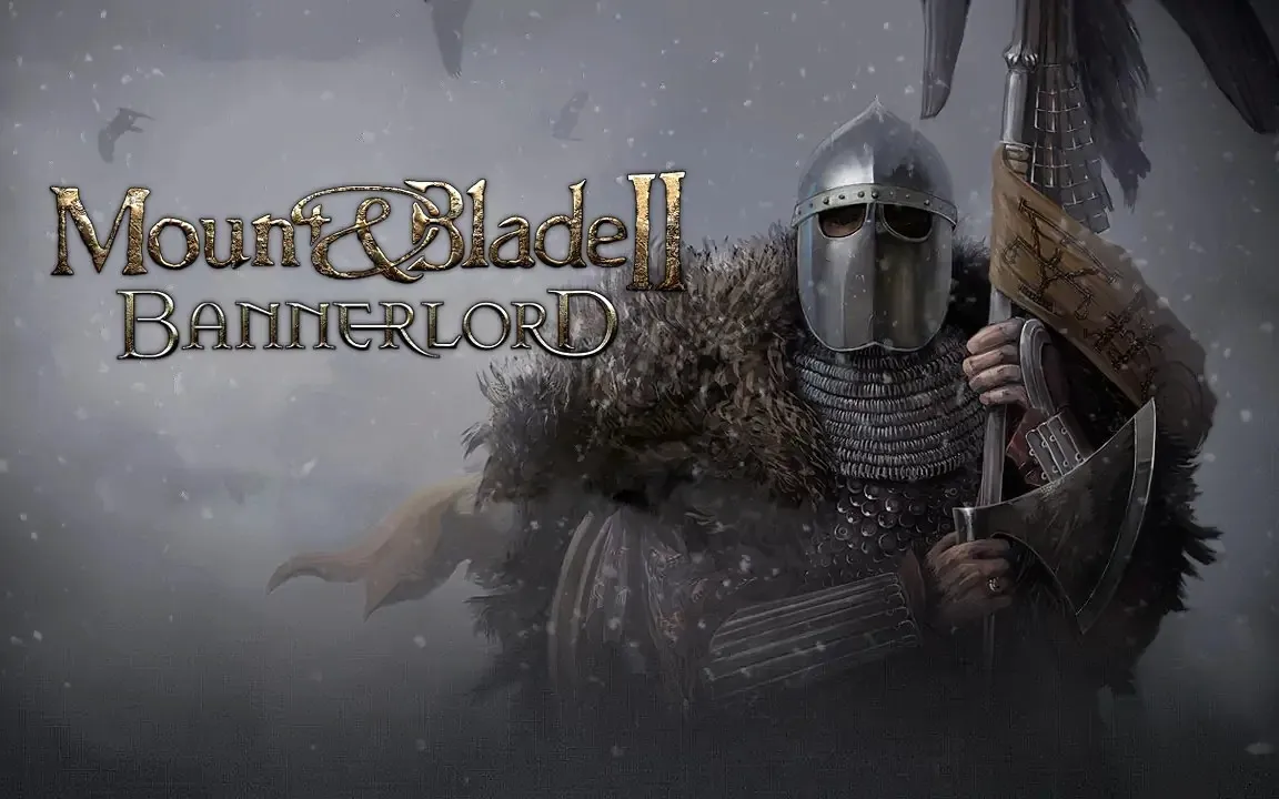 Grupo de infantería ligera enfrentándose a una carga de caballería al atardecer en Mount & Blade II: Bannerlord, en una llanura abierta rodeada de colinas.